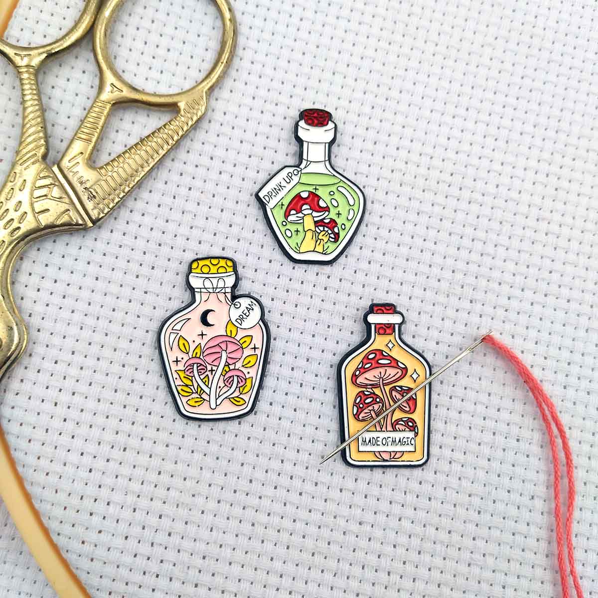 Needle Minder Magnet - Magnetic Needle Minder for Cross Stitch,