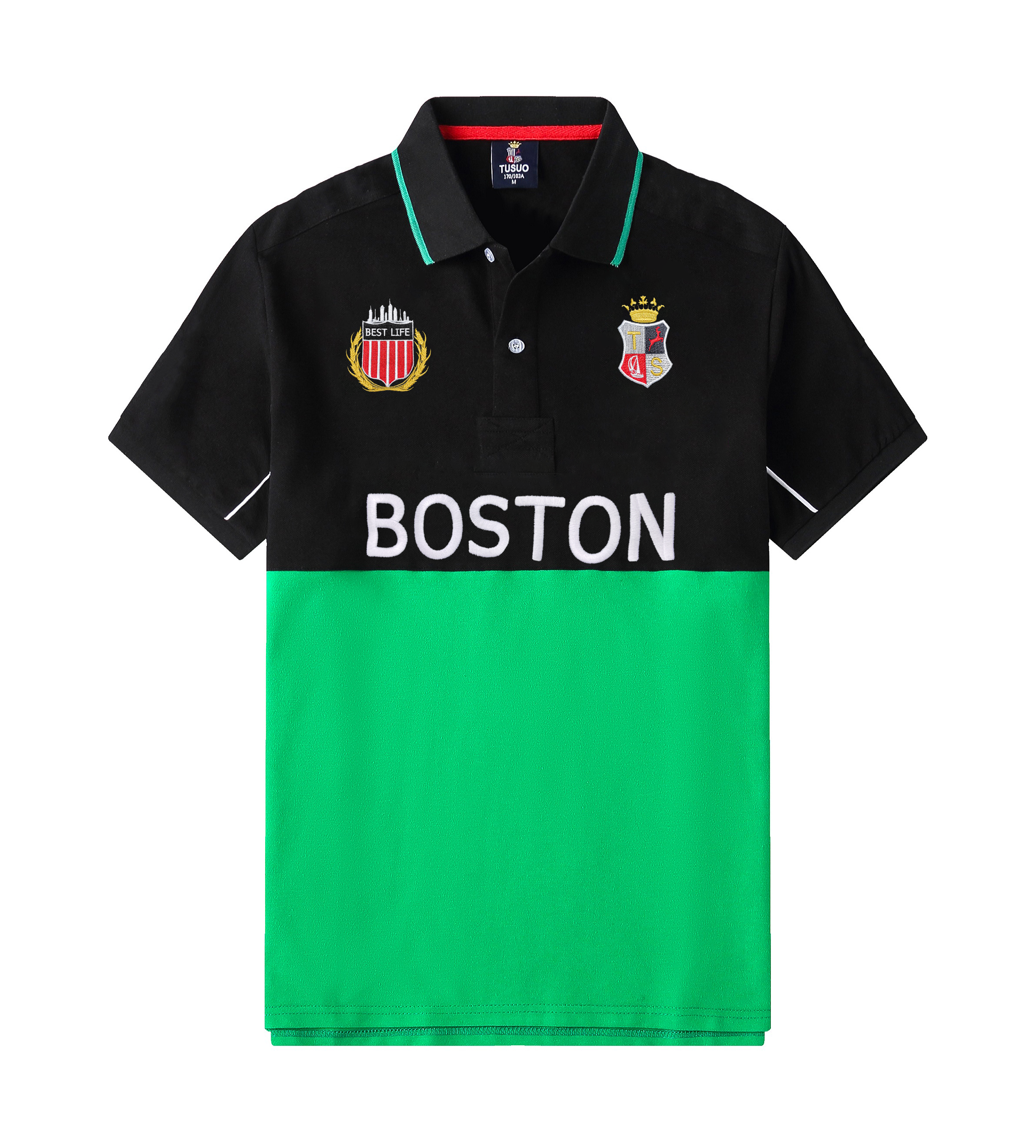Men's Polo Shirt Classic Switz - Embroidery Cotton Shirt avis et prix