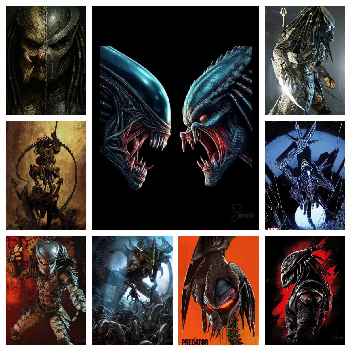 2026 New Alien vs Predator Cha - Embroidery Vs Stitching avis et prix