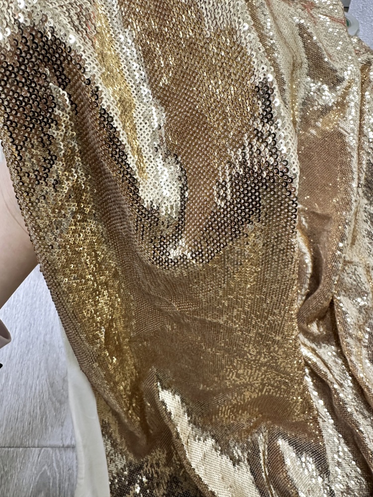 Gold silver encrypted sequin e - Embroidery Fish avis et prix