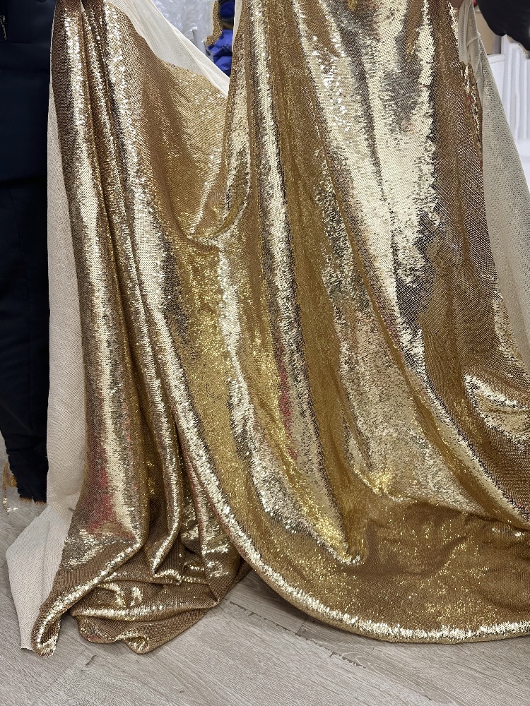 Gold silver encrypted sequin e - Embroidery Fish avis et prix