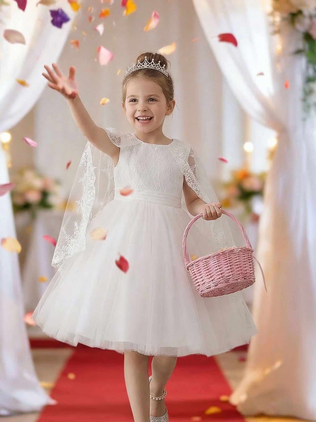 White Formal Wedding Gown for  - Embroidery White Dress avis et prix