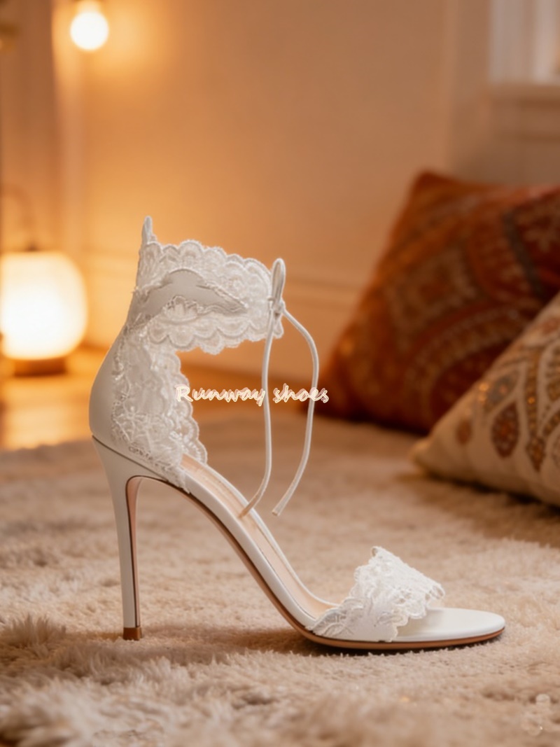 Lace Fabric Lace Single Buckle - Embroidery White avis et prix