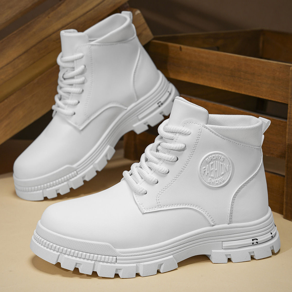 Men's Fashionable All-Season W - Embroidery White avis et prix