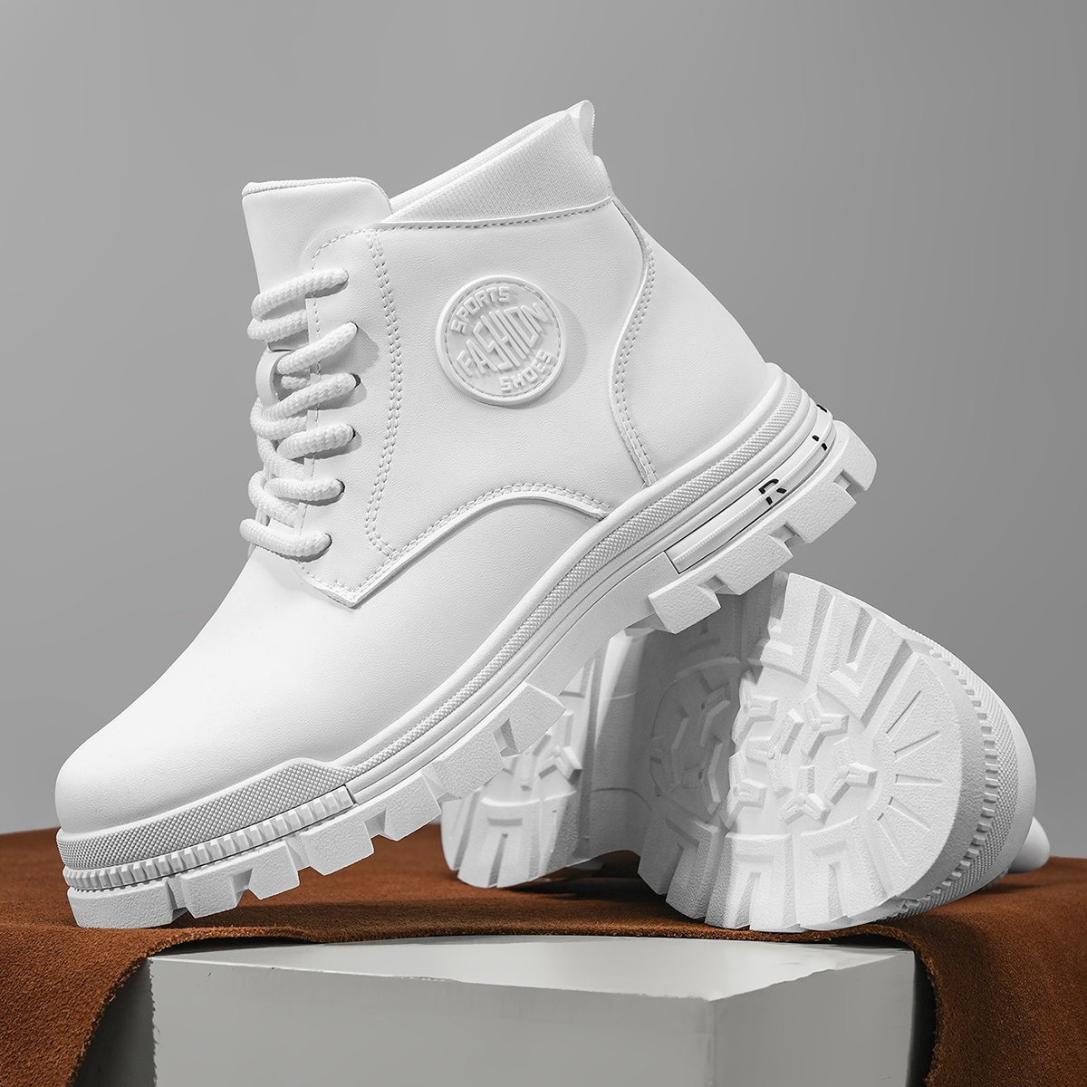 Men's Fashionable All-Season W - Embroidery White avis et prix
