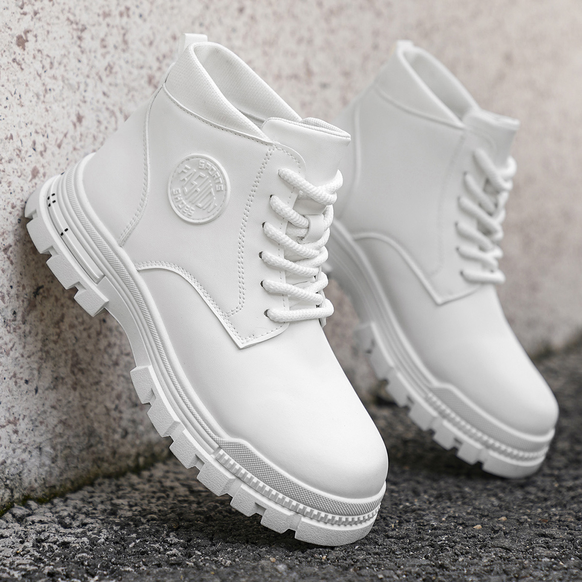 Men's Fashionable All-Season W - Embroidery White avis et prix