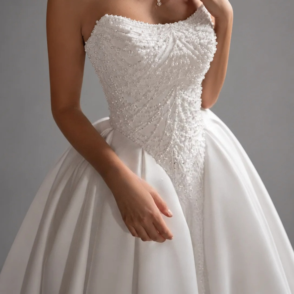 Customized Elegant Wedding Dre - Embroidery Online Designs avis et prix