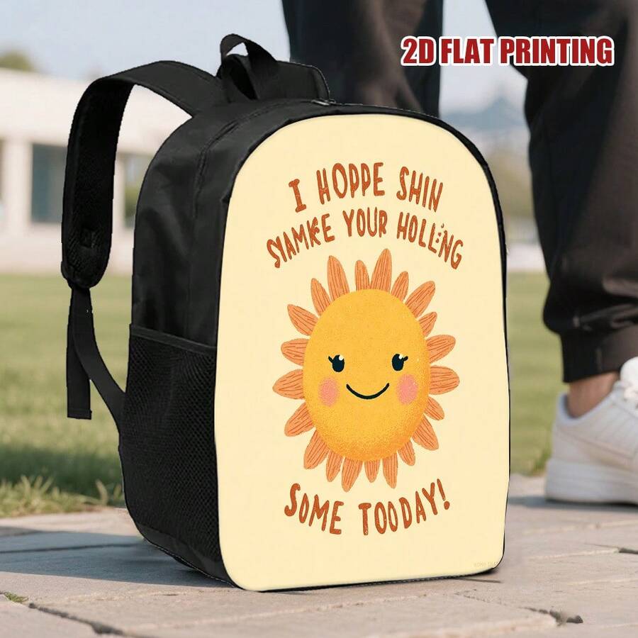 Fashion Sunshine Smiling Face  - Embroidery Bag avis et prix