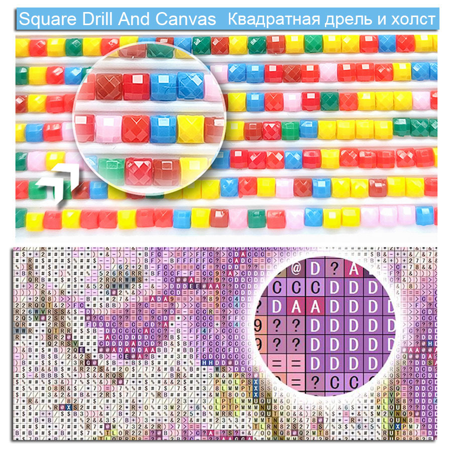 5D Diamond Painting Cross stit - Embroidery Vs Stitching avis et prix