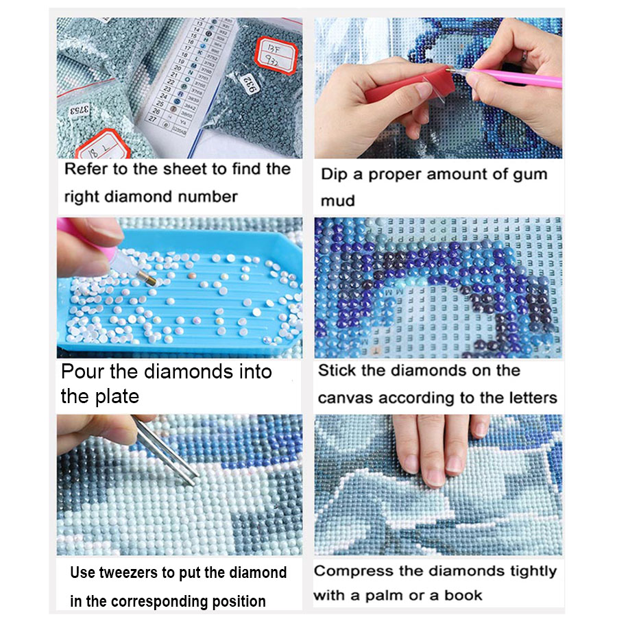5D Diamond Painting Cross stit - Embroidery Vs Stitching avis et prix