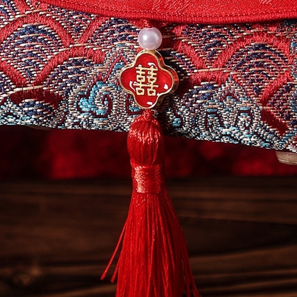 Chinese New Year Brocade Red E - Embroidery House avis et prix