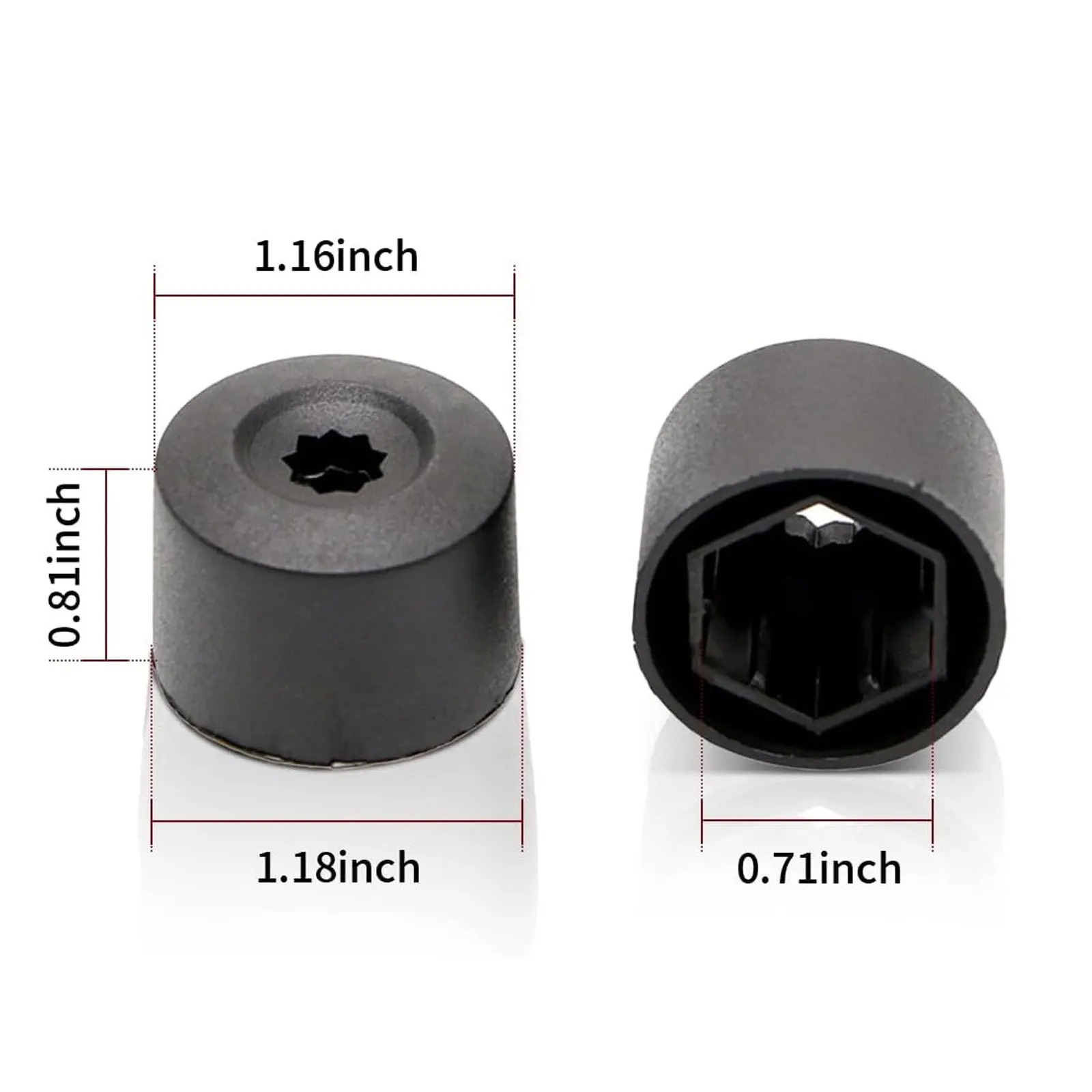 20PCS Car Wheel Lug Nut Covers - Embroidery Removal avis et prix