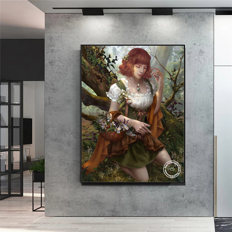 1PC frameless Hoanglap Artwork - Embroidery Artwork avis et prix