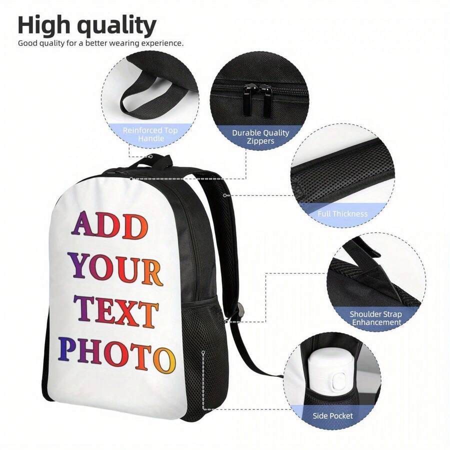 Customizable Photo Backpack Fo - Embroidery Bag avis et prix