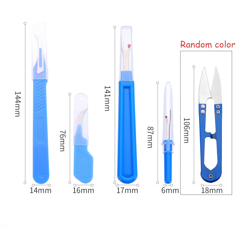 5Pcs Blue Sewing Ripper Kit wi - Embroidery Thread avis et prix