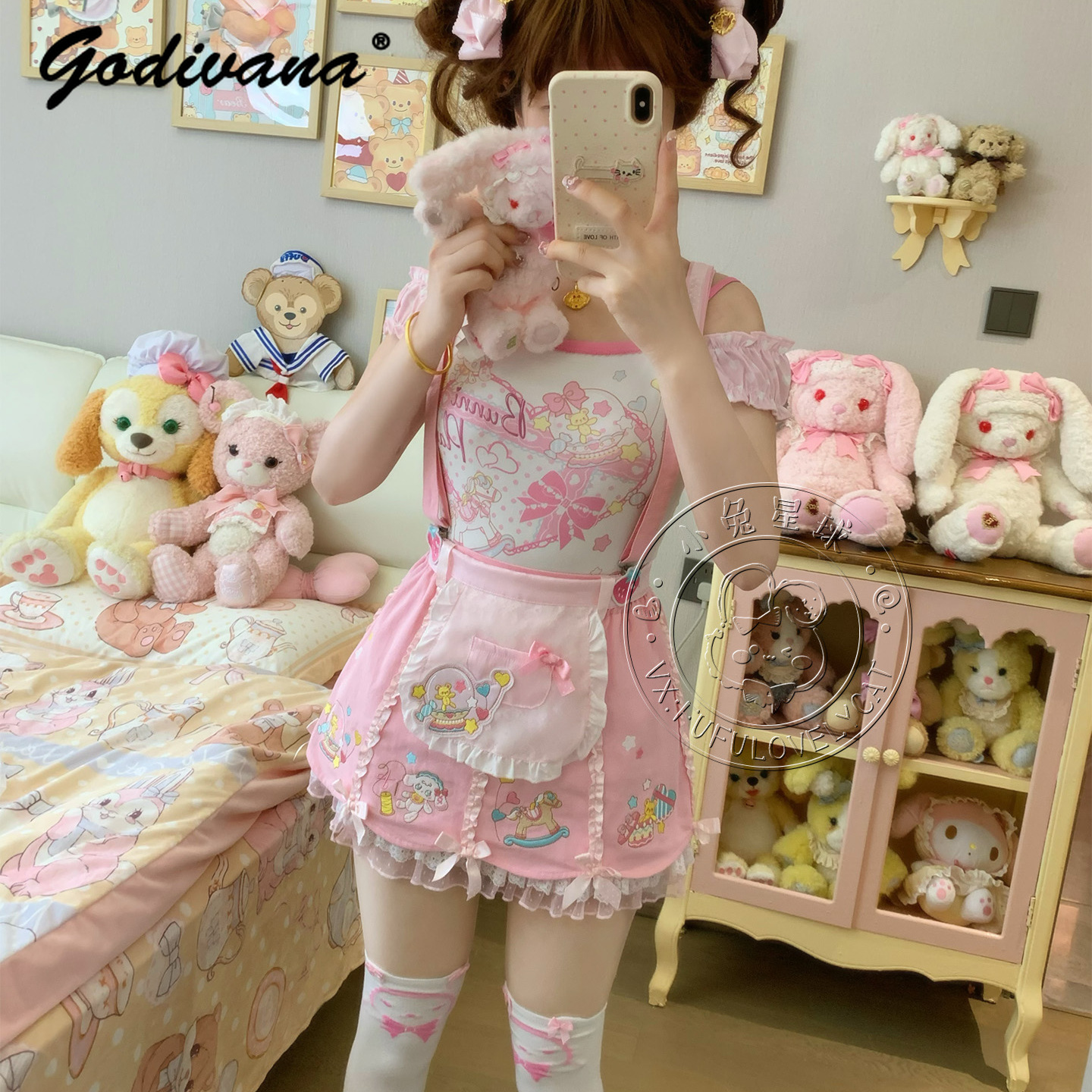 Lolita Daughters Clothes Cute  - Embroidery Cotton Shirt avis et prix