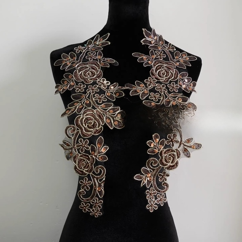 2 Pieces, New Four-color Nail  - Embroidery Roses avis et prix