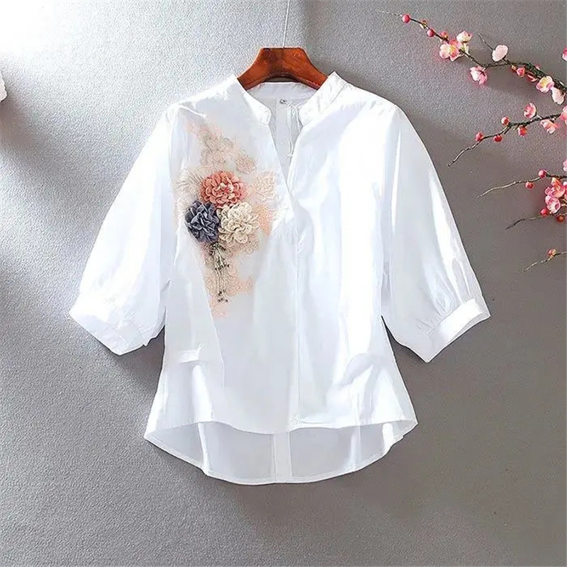 2023 Spring Summer New Embroid - Embroidery On Shirt avis et prix