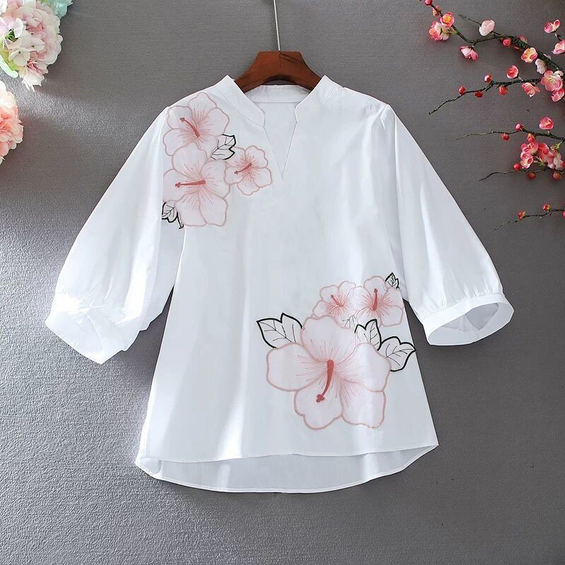 2023 Spring Summer New Embroid - Embroidery On Shirt avis et prix