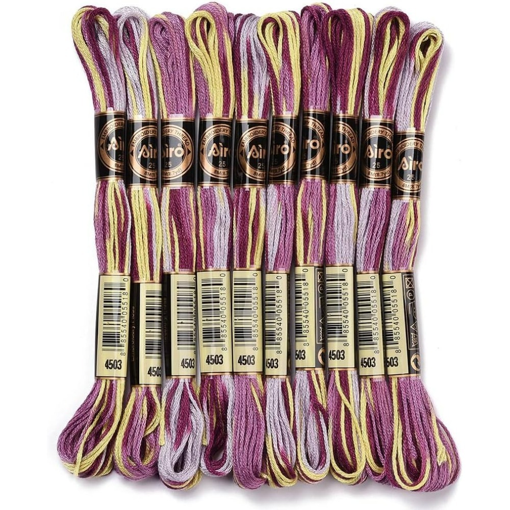 6 Strands Purple Variegated Em - Embroidery Thread avis et prix