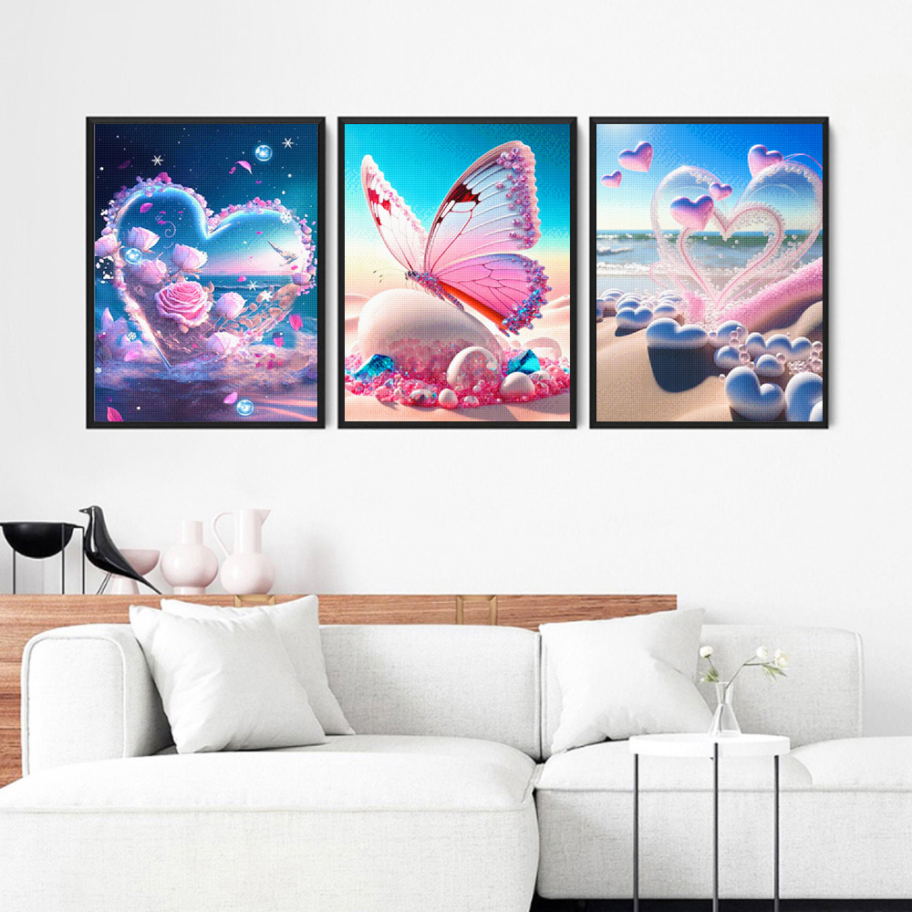 5D DIY Seaside Landscape Diamo - Embroidery Artwork avis et prix