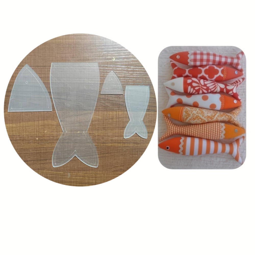 Fish Quilting Template Acrylic - Embroidery Fish avis et prix