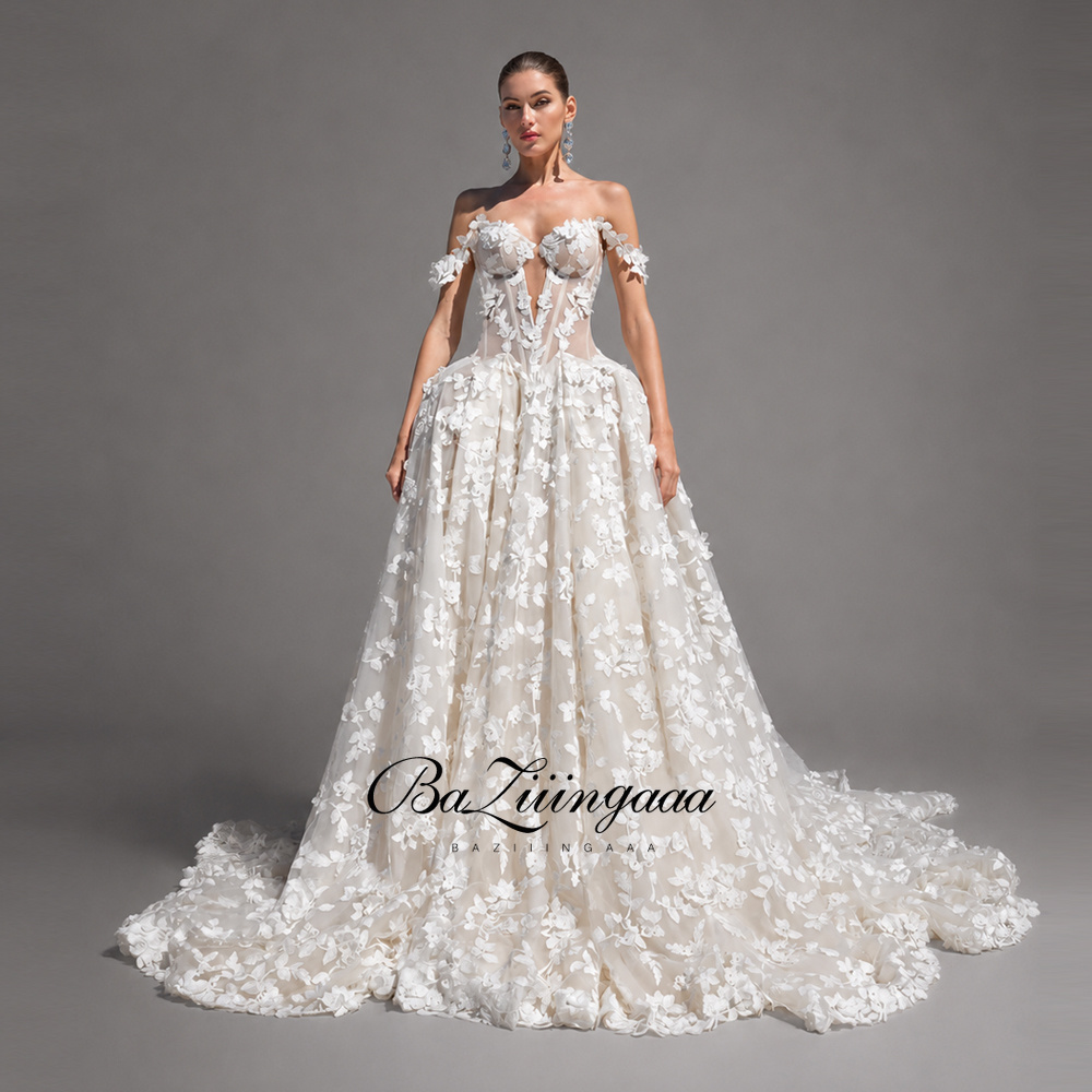 Floral Print Wedding Dresses L - Embroidery Online Designs avis et prix