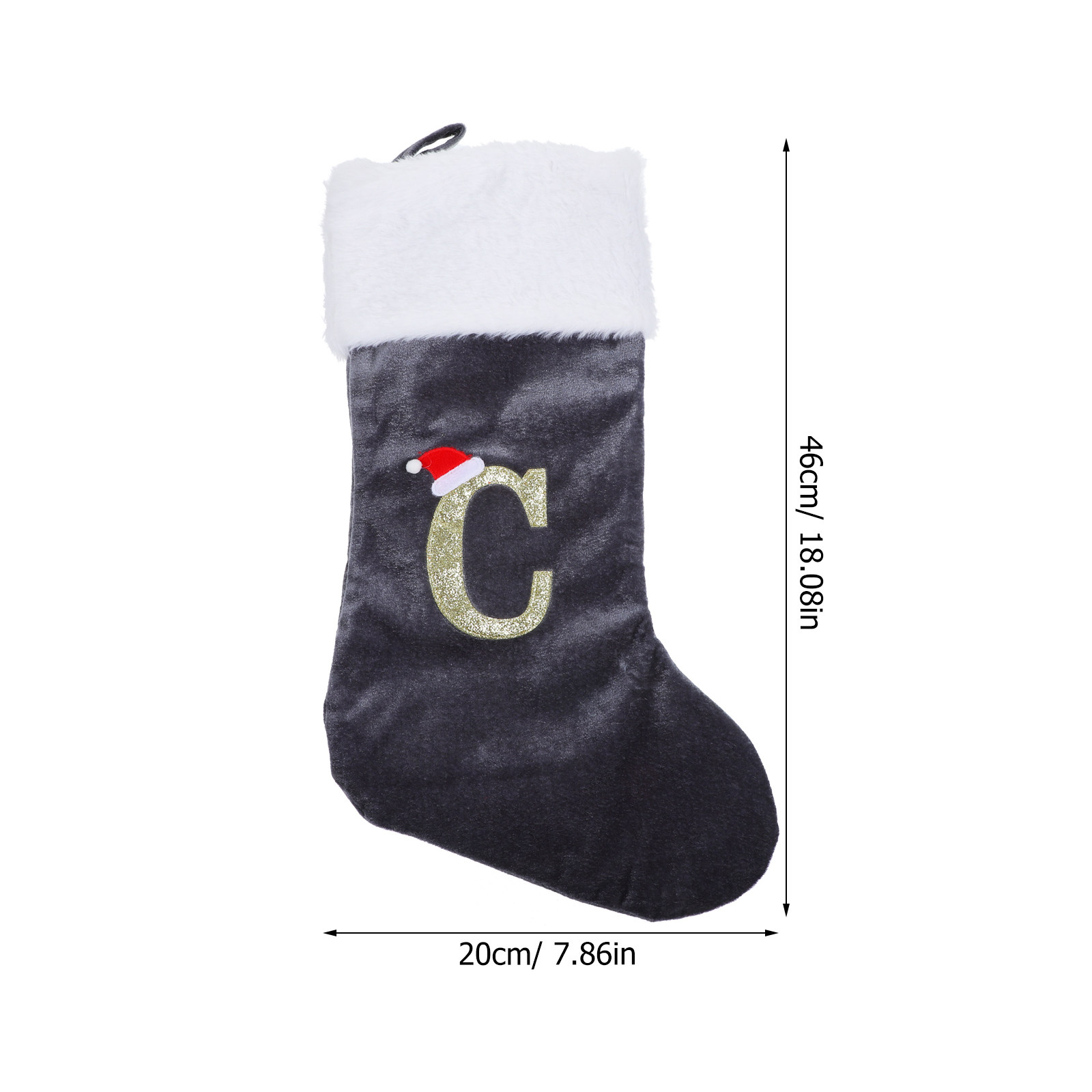 Sturdy Skin-Friendly Christmas - Embroidery Xmas Stocking avis et prix
