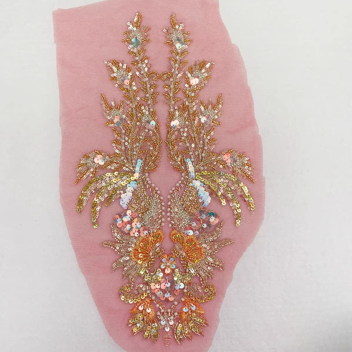 Champagne Gold Fish Scale Sequ - Embroidery Fish avis et prix