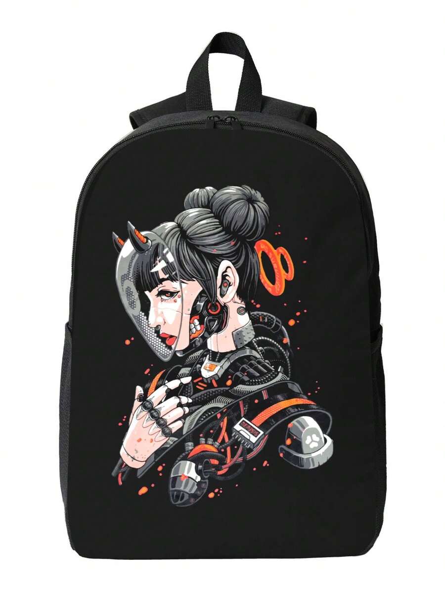Cyberpunk Cyborg Girl Waterpro - Embroidery Bag avis et prix