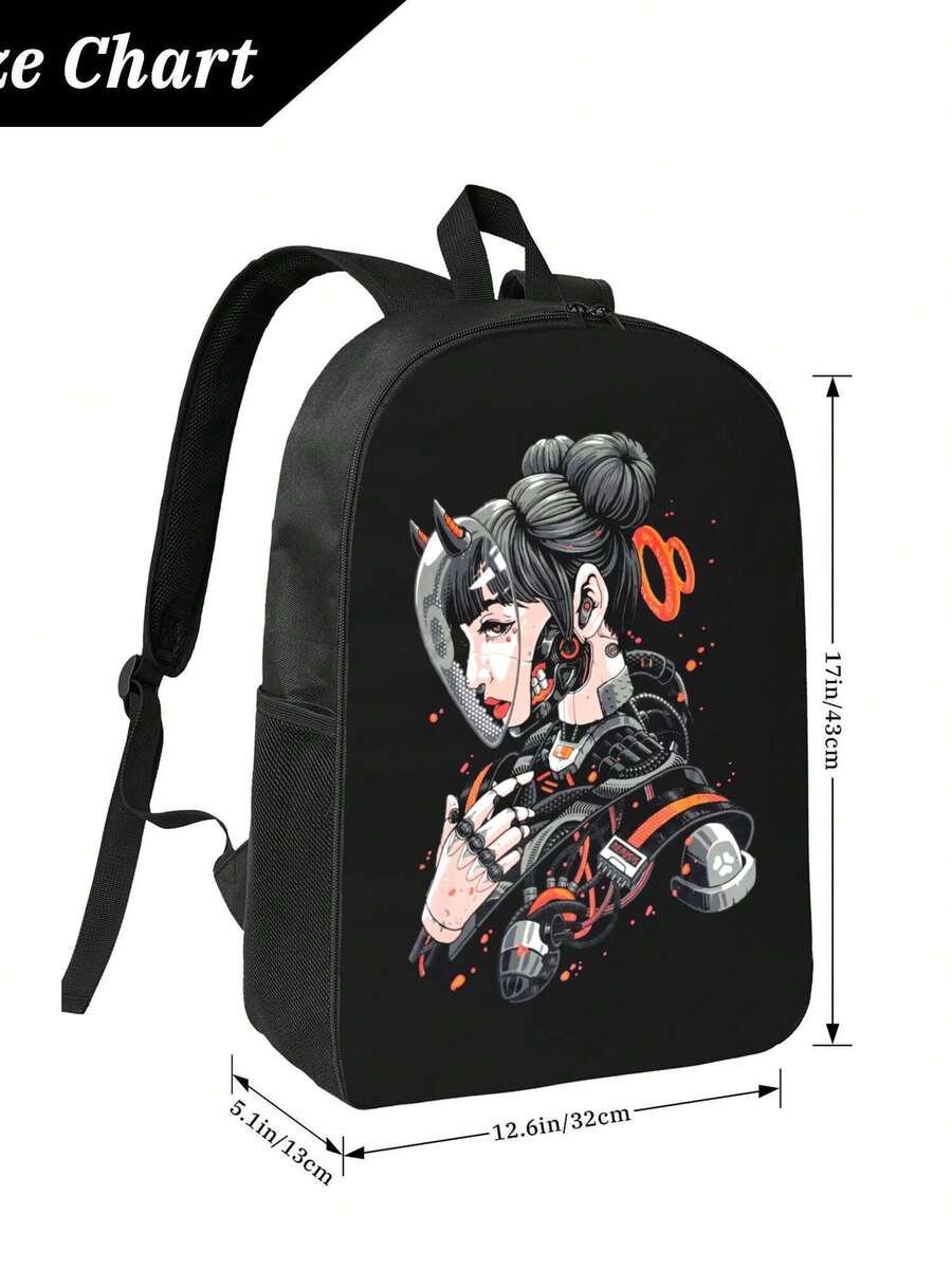 Cyberpunk Cyborg Girl Waterpro - Embroidery Bag avis et prix