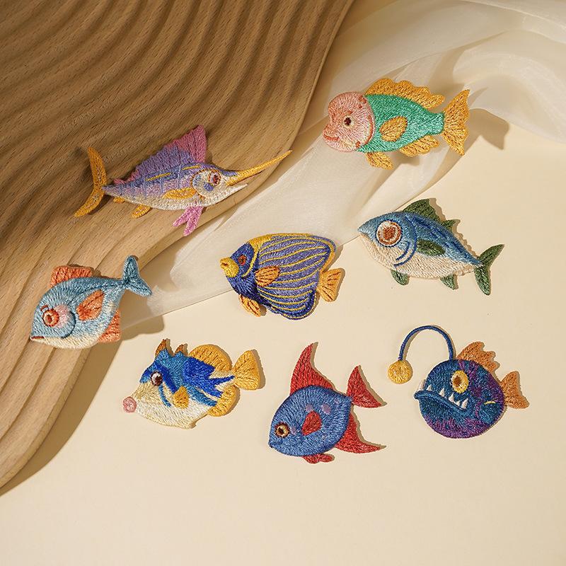 Dolphin Jellyfish Summer Sea F - Embroidery Fish avis et prix
