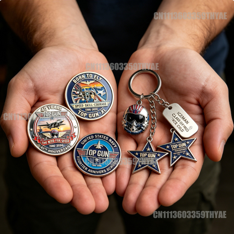In Stock-Top Gun 40th Annivers - Embroidery House avis et prix