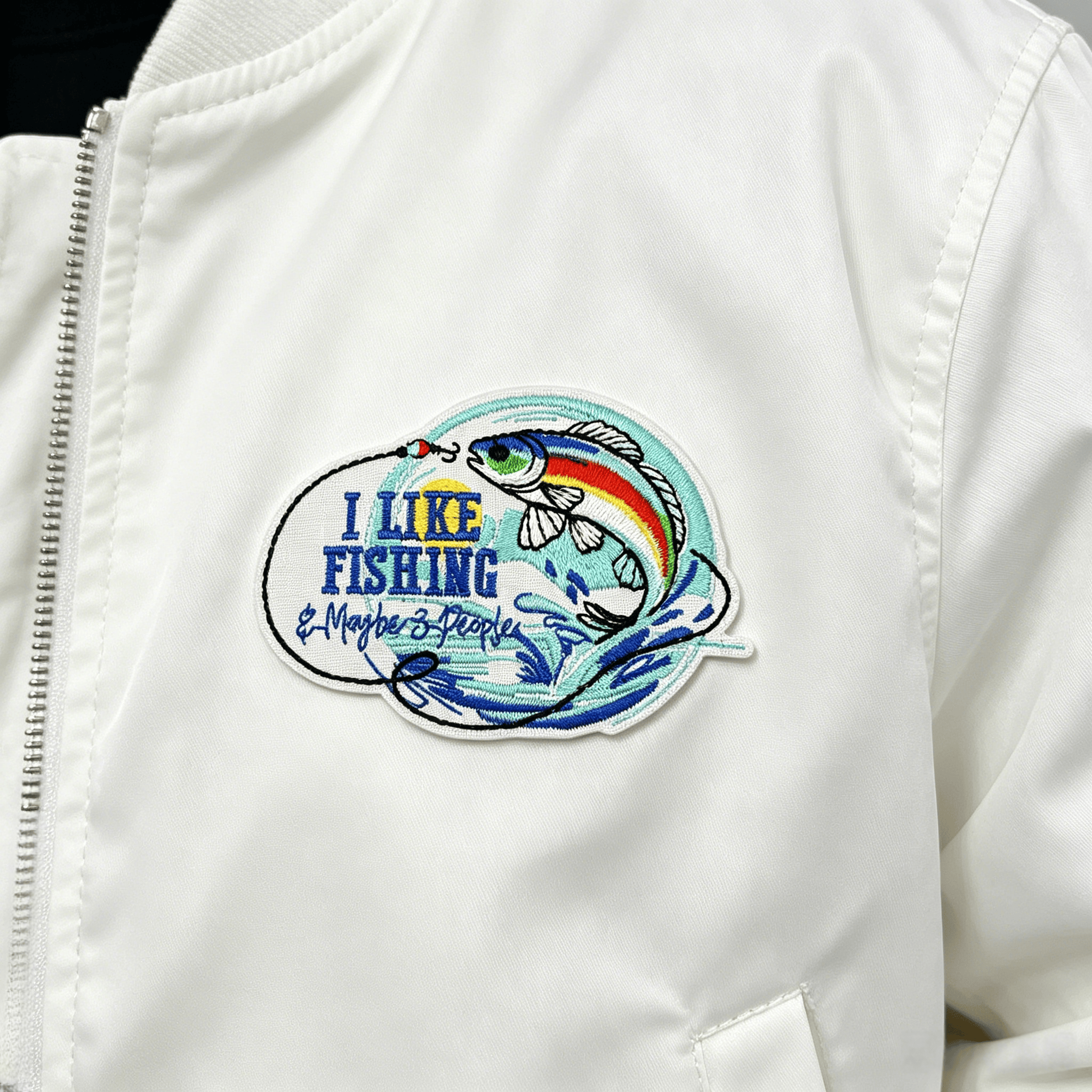 Three-Piece Set of I Like Fish - Embroidery Online Designs avis et prix