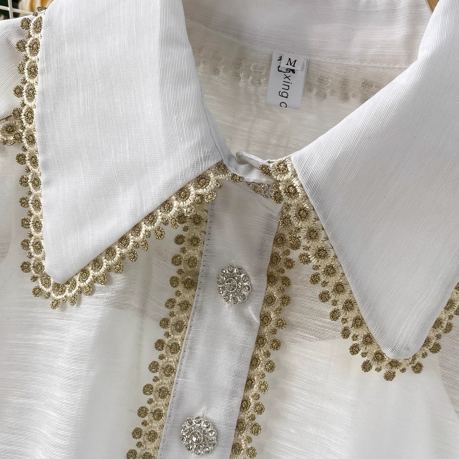 Elegant Shirt Skirt Suit Women - Embroidery On Shirt avis et prix