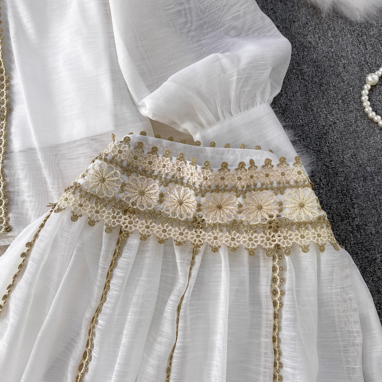 Elegant Shirt Skirt Suit Women - Embroidery On Shirt avis et prix