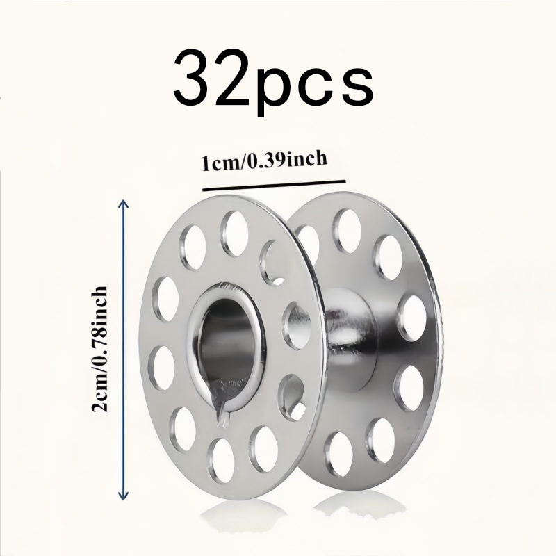 32Pcs Durable Metal Bobbins, F - Embroidery Machine avis et prix