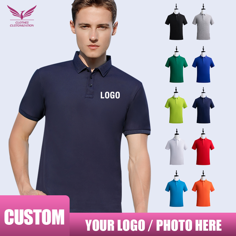 Personality Customization polo - Embroidery Cotton Shirt avis et prix
