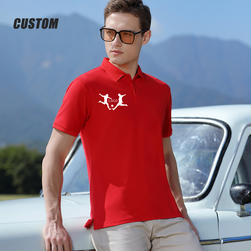Personality Customization polo - Embroidery Cotton Shirt avis et prix