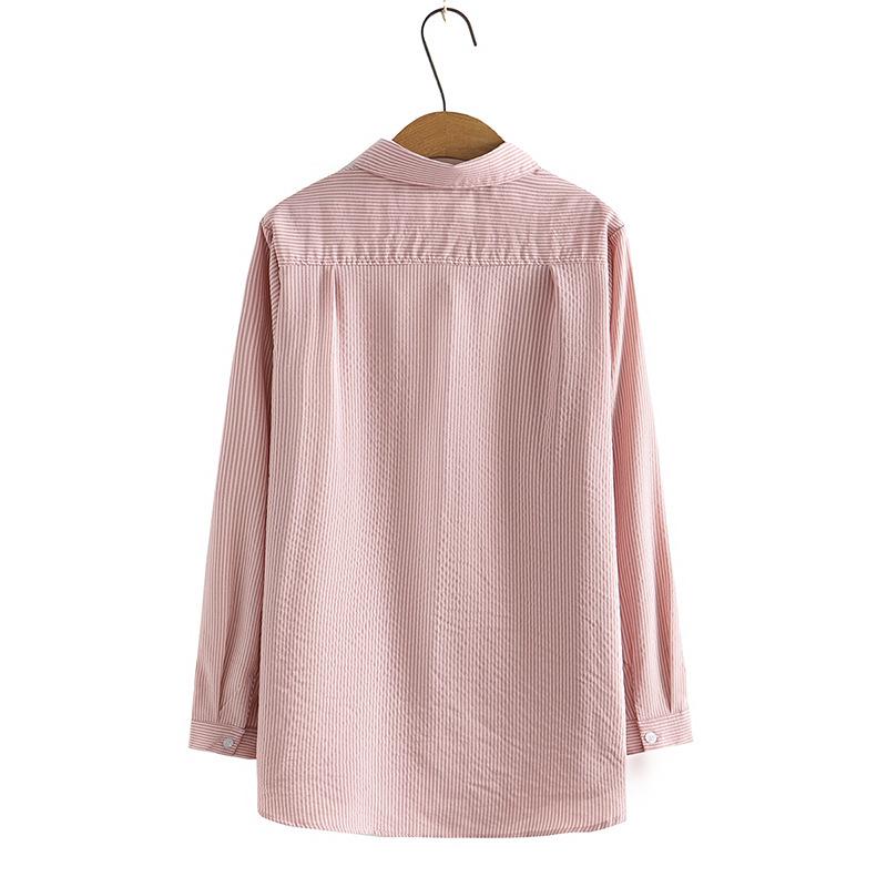 4XL Plus Size Shirts Women Spr - Embroidery Cotton Shirt avis et prix