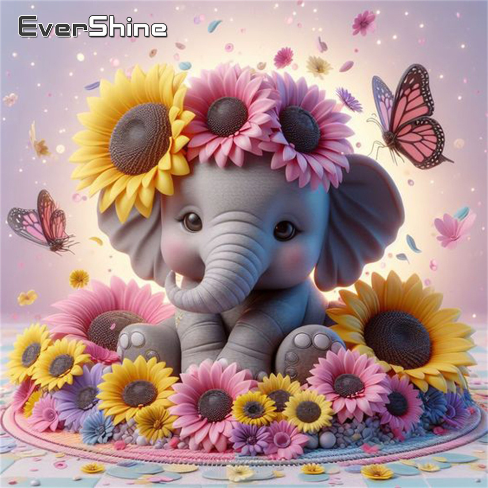 Evershine Elephant Diamond Pai - Embroidery Ideas avis et prix