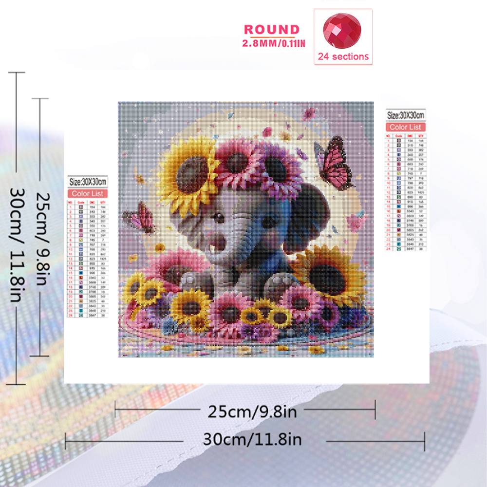 Evershine Elephant Diamond Pai - Embroidery Ideas avis et prix