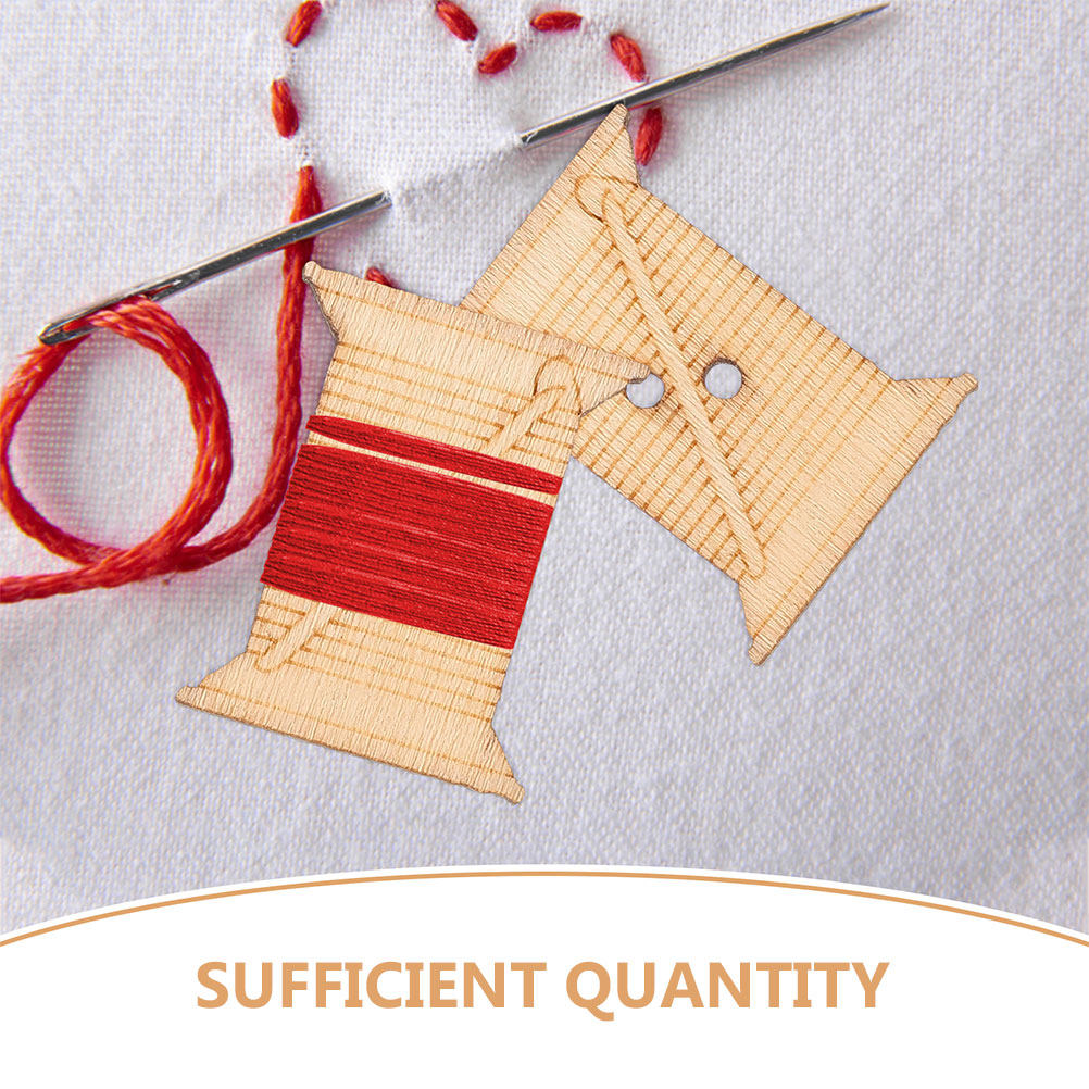 100Pcs Wooden Embroidery Floss - Embroidery Thread avis et prix
