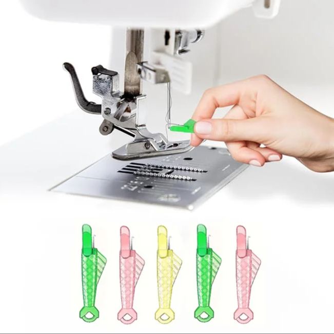 5pcs Random Colors, Fish Type  - Embroidery Fish avis et prix