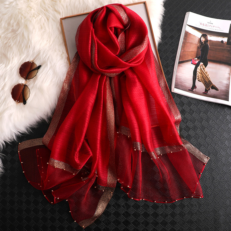 2024 Luxury 100% Silk Shawl Sc - Embroidery Ideas avis et prix