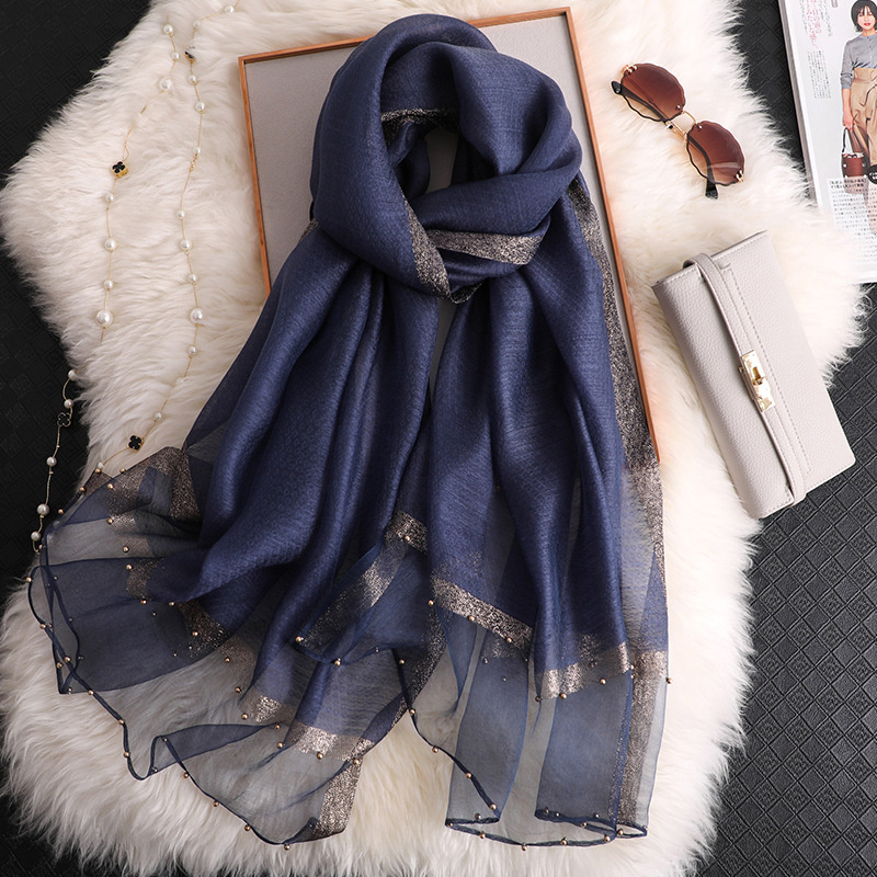 2024 Luxury 100% Silk Shawl Sc - Embroidery Ideas avis et prix