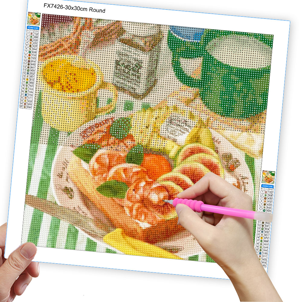 5D DIY Cake Dessert Diamond Pa - Embroidery Artwork avis et prix
