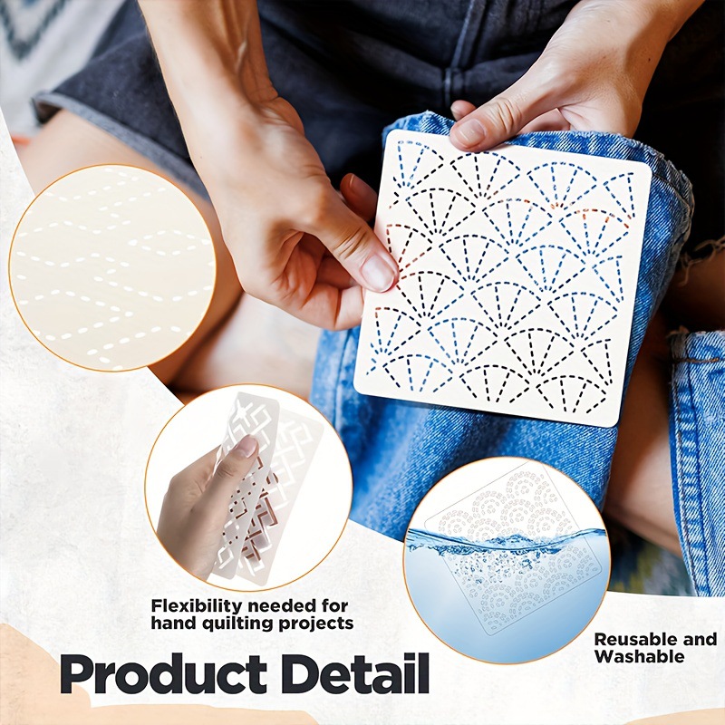 30Pcs Embroidery Templates DIY - Embroidery Ideas avis et prix