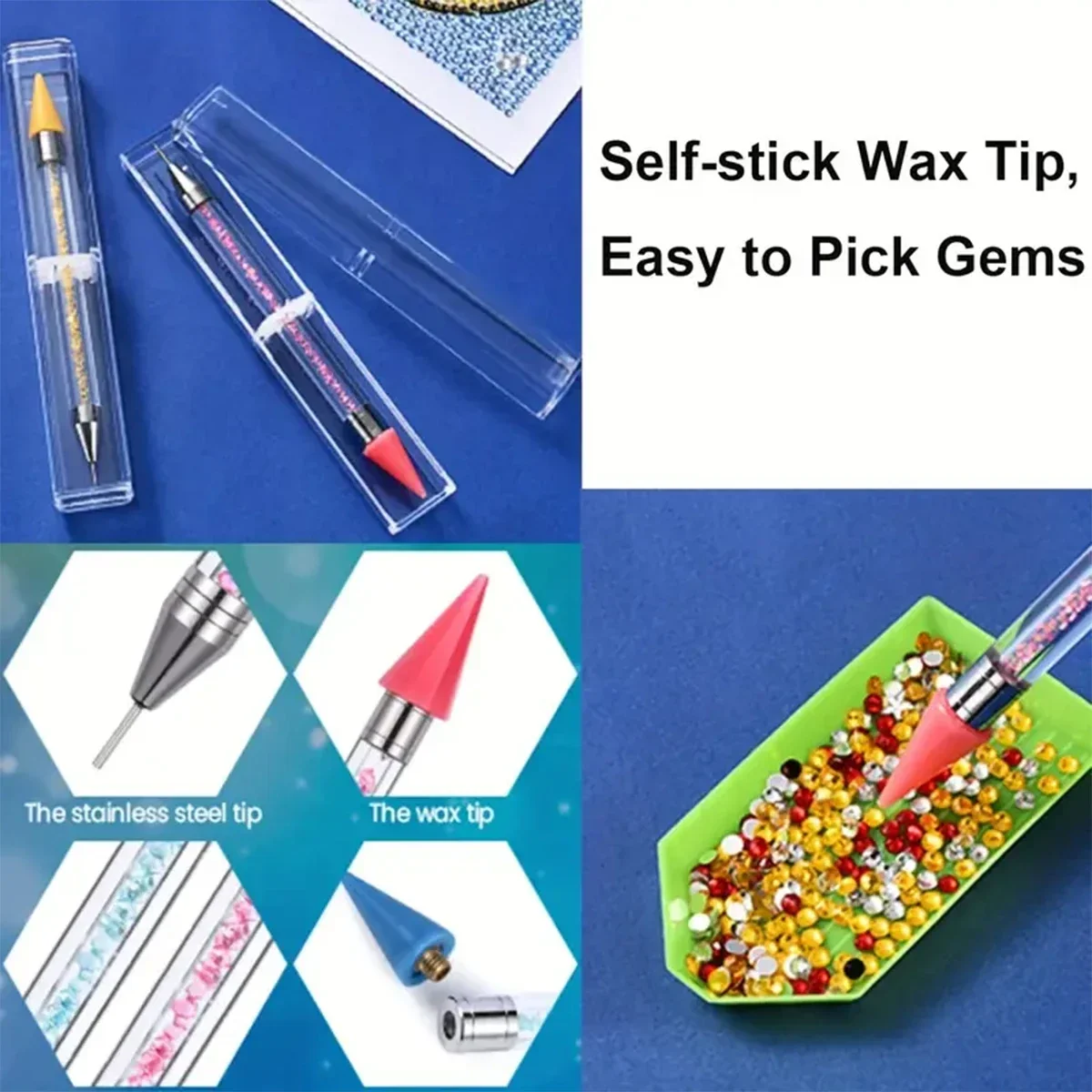 Waxless Diamond Painting Tool, - Embroidery Artwork avis et prix