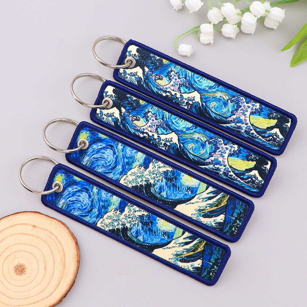Van Gogh Embroidery Key Fobs K - Embroidery Fish avis et prix